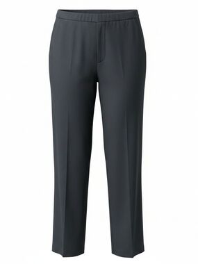 J JILL | Plus Size Black Knit Trousers Stretch Comfort Wide Leg‎ Minimalist | 2X